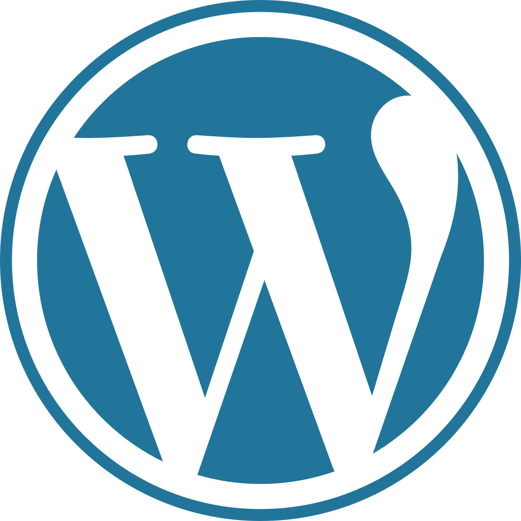 WordPress blue logo.svg